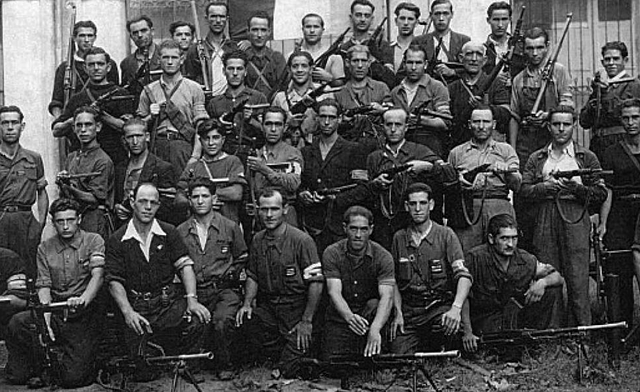 Llagada de los maquis