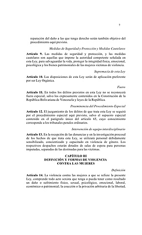 Artículo 57, 58,59,60 Del Derecho De La Mujer