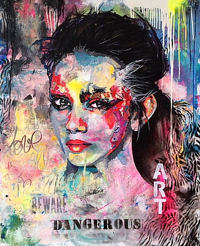 Rebel Street Art by Sophie Rakel Wajnberg