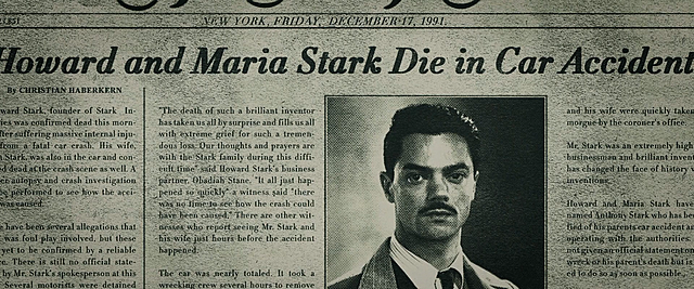 Howard Stark es asesinado por el Soldado de Invierno