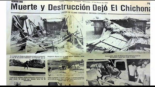 Erupción del Chichonal