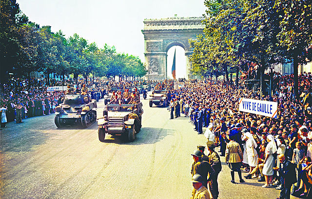 Los aliados liberan a París