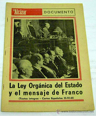 Ley Orgánica del Estado. Creación del SDEUB