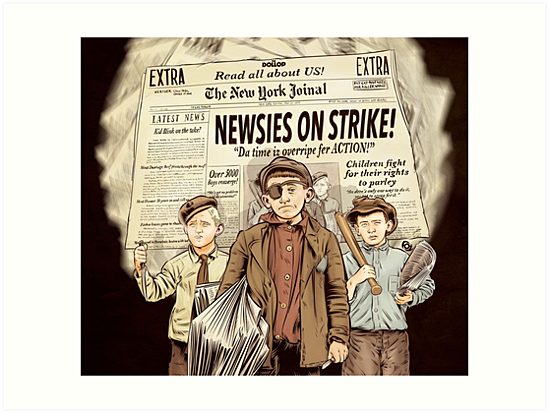 Newsies Strike