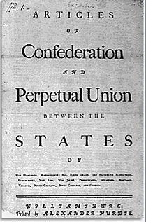 Articles of confederation