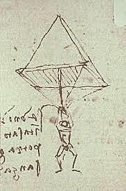 The parachute sketch