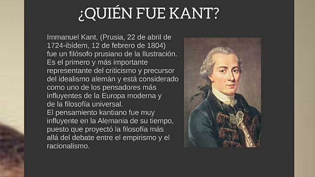 Immanuel Kant