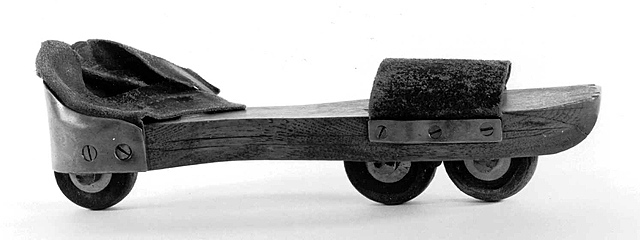 patines sobre ruedas