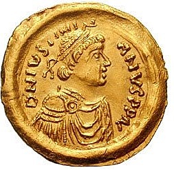 El Vizancio Justiniano es emperador