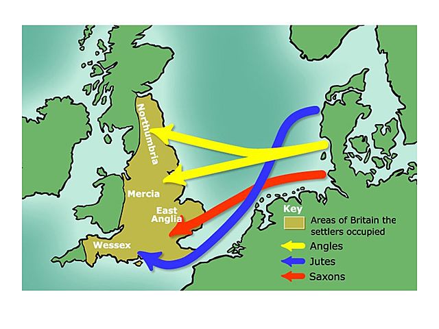 Occupation of Great Britain by the Angles, Saxons, Jutes, And Frisians