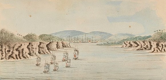 The First Fleet left on the 13th of May