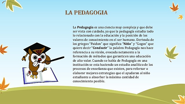 PEDAGOGIA