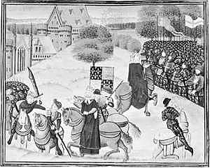 The Peasants’ Revolt led by Wat Tyler