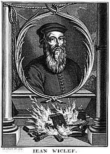 John Wycliffe died.