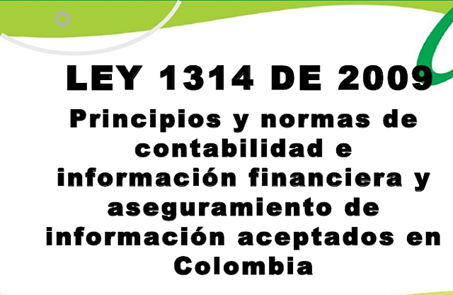 Ley 1314 de 2009