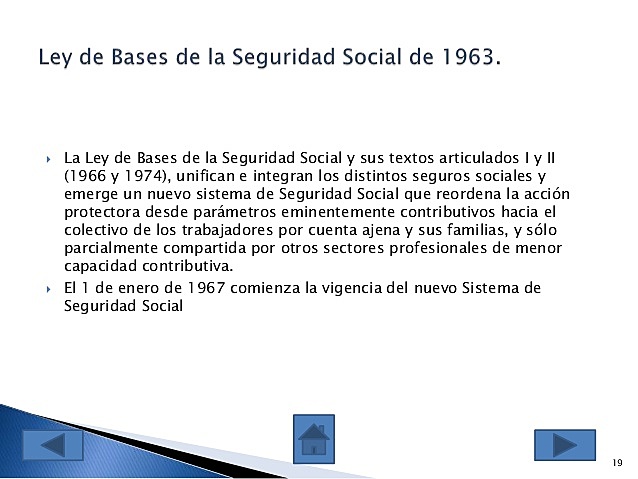 Ley de Bases de la Seguridad Social