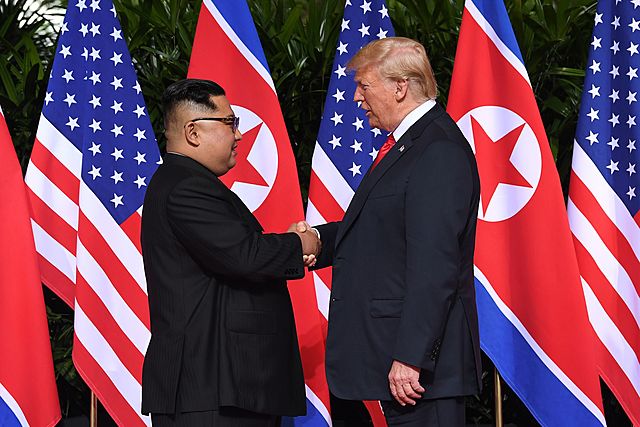 Donald Trump and Kim Jong-un
