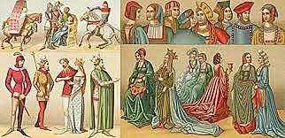 Moda de época Media