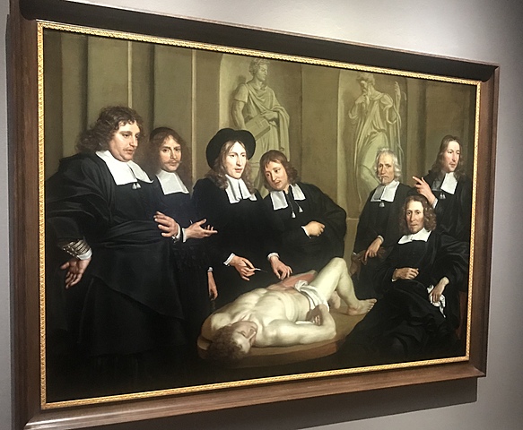 Anatomische les van Dr. Frederik Ruysch