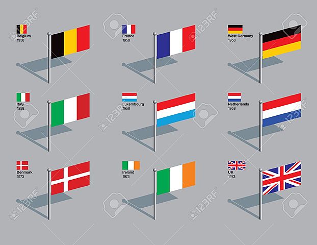 Alemania Bélgica Francia Italia Luxemburgo y Países Bajos