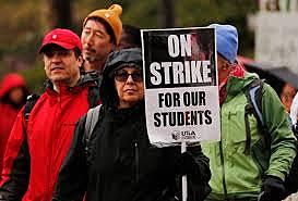 Los Angeles teachers are on strike