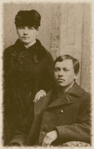 Laura E. Ingalls marries Almanzo J. Wilder in De Smet.