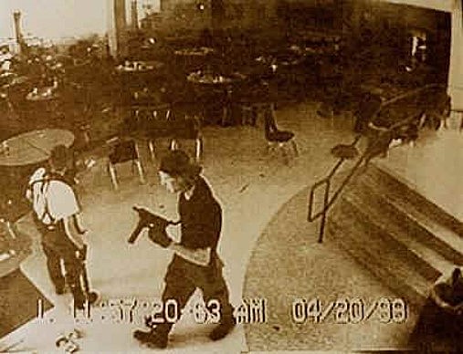 Columbine High School students go on a killing spree