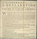 July 4th: Declaration of American Independence signed