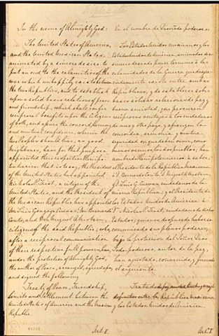 Treaty of Guadalupe Hidalago