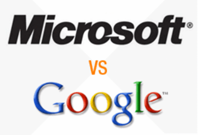 Googlezon vs microsoft
