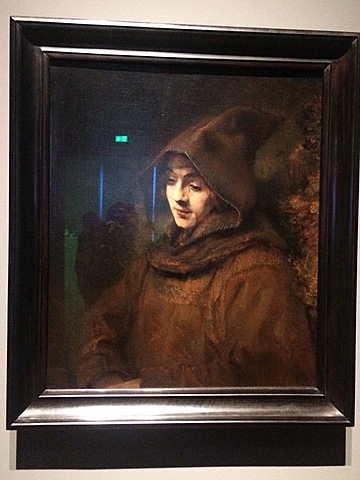 Rembrandts zoon Titus in monniksdracht