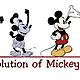 Mickey evoluc