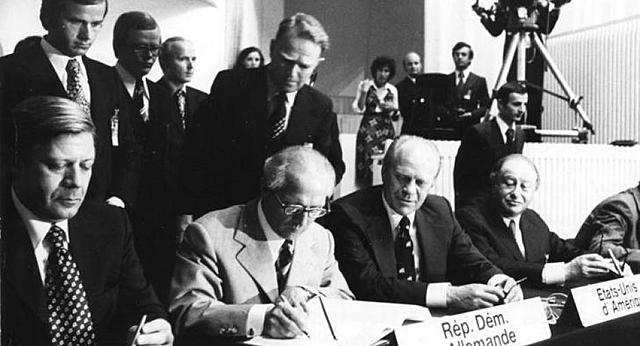 Firma del Acta de Helsinki