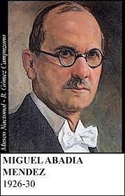 gobierno de miguel abadia mendez