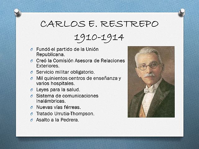 Gobierno De Carlos E. Restrepo