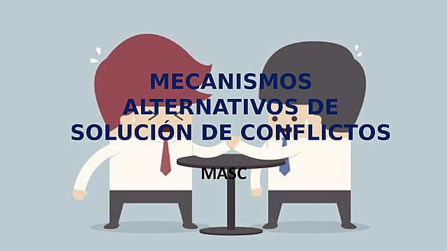 denominado Estatuto de Mecanismos Alternos