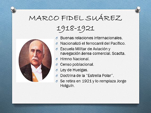 Gobierno de Marco Fidel Suárez