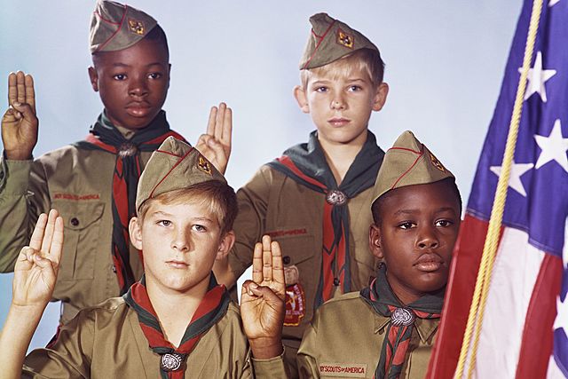 La formación de los Boy Scouts británicos