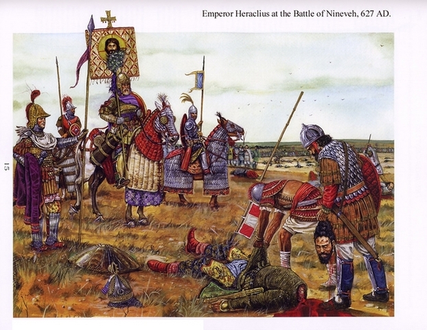 Heraclio Vence en Ninive