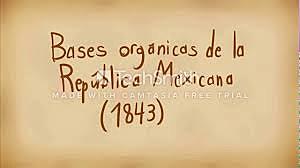 bases orgánicas de la república mexicana.