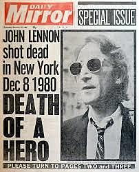 John Lennon Shot