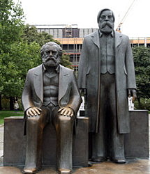 Frederick Engels meets Karl Marx in Paris…