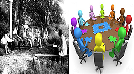 Timeline: LÍNEA DE TIEMPO SOBRE EL CONCEPTO DE PEDAGOGÍA Y  TEORÍAS DEL APRENDIZAJE SIGNIFICATIVO