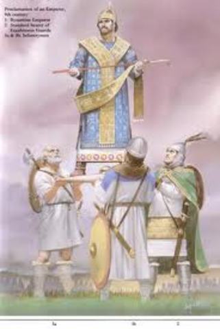 Paz entre Bizantinos y Búlgaros