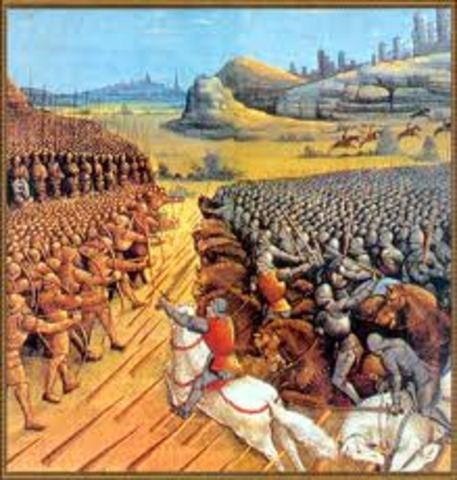 Derrota por los Otomanos en Nicopolis