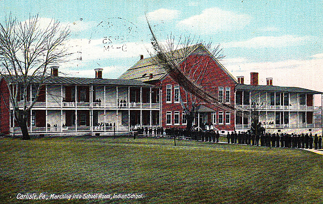 Carlisle Indian Industrial School Opens