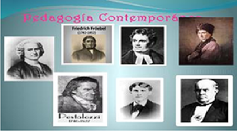 LA PEDAGOGIA CONTEMPORANEA