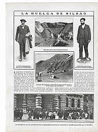 Huelga minera en Bilbao