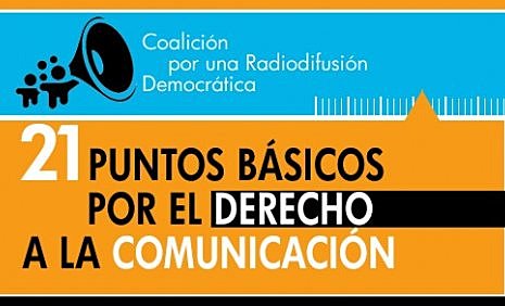 Consolidacion de la Coalición por una radiodifusión democrática
