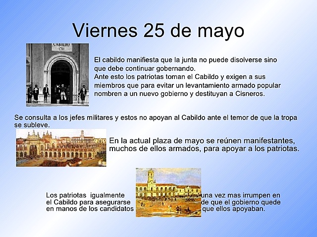 25 de mayo